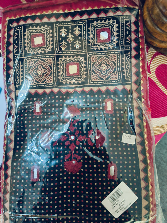 Semi silk churidar suit material