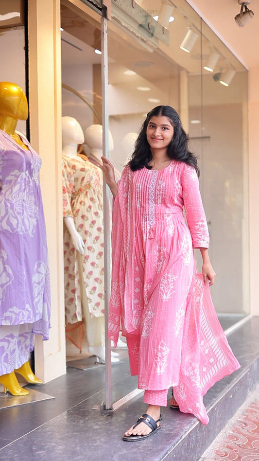 trending kurti material
